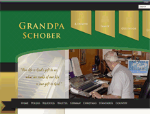 Tablet Screenshot of grandpaschober.com